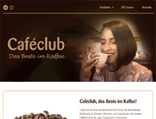 Tablet Screenshot of cafeclub.nl